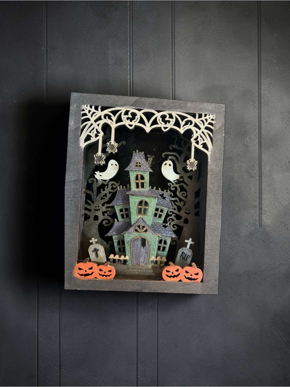 Halloween LED shadow boxes you choose